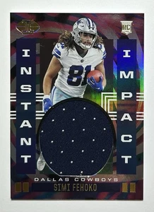 2021 Panini Illusions #II-SF Simi Fehoko RC Patch Instant Impact Memorabilia - Picture 1 of 5