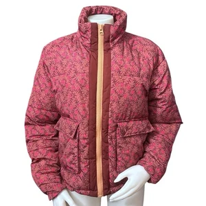 Anthropologie Numph Lillie gefütterte Jacke mit Blumenmuster Größe Small - Bild 1 von 12
