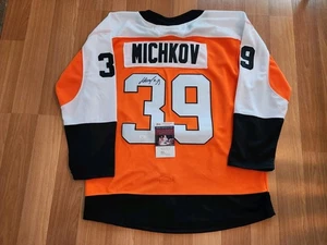 MATVEI MICHKOV signed FLYERS custom jersey JSA COA SIZE XL - Picture 1 of 4