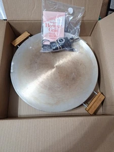 Bethany Housewares Heritage Lefse Baker Grill strukturiertes Aluminium 16" rund - Bild 1 von 6