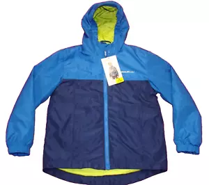 NWT Eddie Bauer Boys Size Small 7 8 Hooded 3-in-1 Jacket - Picture 1 of 16