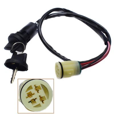 Ignition Key Switch For Honda 15-20 Foreman 500 520 & Rancher 420 See Notes T162 - Image 1 of 4