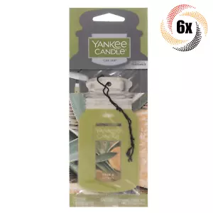 6x Packs Yankee Candle Jar Car Hanging Air Freshener | Sage & Citrus Scent - Picture 1 of 1