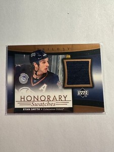 K81,176 - 2005-06 Upper Deck Trilogy Honorary Swatches #HSRS Ryan Smyth Jersey