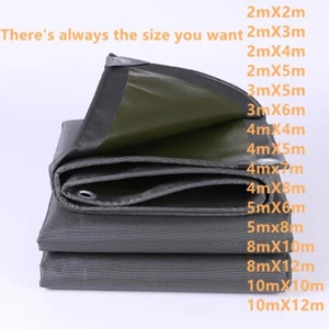 2/3/4/5/6/7/8/10 Anti-aging green tarpaulin waterproof sunscreen rain waterproof - Picture 1 of 3