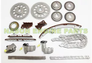 TIMING CHAIN GEAR KIT inc gear for NISSAN VQ30E VQ30DET VQ30DETT V6 DOHC 24V - Bild 1 von 1