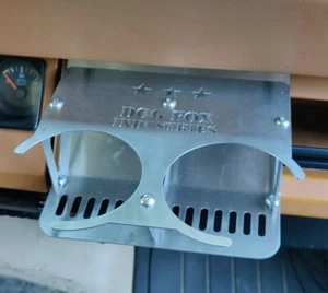 Stainless Steel Double Cup Holder for Jeep Wrangler YJ, MADE IN THE USA - Picture 1 of 6