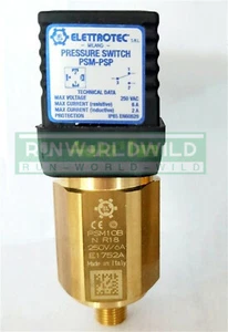 1PCS NEW FOR elettrotec PSM10R18 pressure switch - Picture 1 of 1