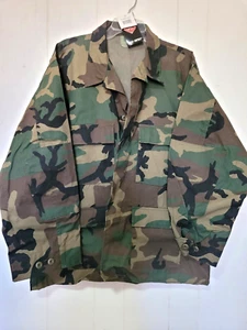 TRU-SPEC  Camouflage Military Shirt Jacket - NWT - Outdoors/Hunting    Sz X-Lg - Picture 1 of 9