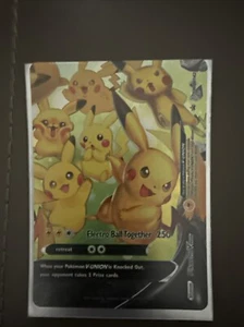 Pikachu V-Union SWSH142 SWSH: Sword & Shield Promo Cards Holo - Picture 1 of 2