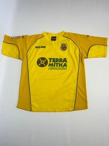 camiseta de fútbol VILLARREAL (españa) home KELME 2002 matchworn #5 COLOCCINI - Picture 1 of 6