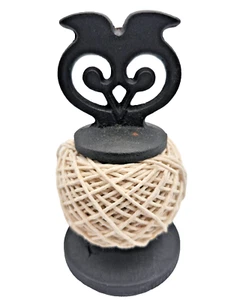 Cast Iron Owl String Yarn Holder Stand Robert Welch Design England - Picture 1 of 7