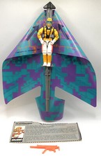 GI Joe 1991 Cloudburst Air Commandos Complete With File Card & Glider 