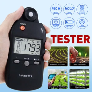 Photometer Luxmessgerät PPFD PAR Tester für LED Zimmerpflanzen Lichtmessung Neu - Bild 1 von 15