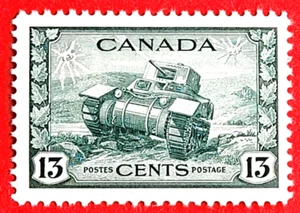 Canada Stamp #258 "Ram Tank Canadian Army" MLH VF - Picture 1 of 1