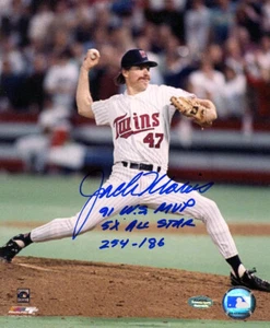 Jack Morris Signed AUTO Photo Baseball HOF Twins Killer Inscrips SCHWARTZ SPORTS - Picture 1 of 3