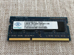 Nanya 4GB 1Rx8 PC3L-12800S DDR3 1600MHz Laptop SDRAM NT4GC64C88B1NS-DI