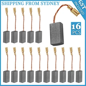 16 PCS Carbon Brushes For Motor Bosch Angle Grinder 15mm x 8mm x 5mm Tool AU - Picture 1 of 8