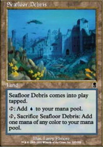 4x Seafloor Debris ~ Near Mint Odyssey MTG Magic x4 4 UltimateMTG Playset Land C - Image 1 of 1
