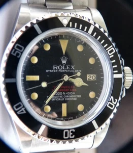 ROLEX DOUBLE RED SEA-DWELLER 1665 MK-III FROM 1973 - Picture 1 of 10