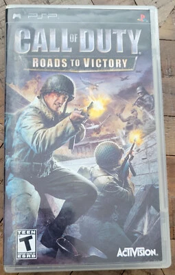 Call of Duty Roads to Victory Sony PSP - 2007 - CIB - Image 1 of 3