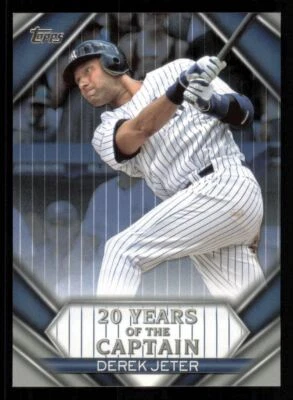 2020 Topps Update 20 Years of The Captain Derek Jeter New York Yankees #YOC-11 - Image 1 of 2