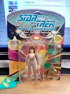 Star Trek: The Next Generation, *Lt Com. Figura de acción Deanna Troi* 4,5" - NUEVA - Imagen 1 de 7