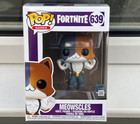 FUNKO POP! GAMES FORNITE MEOWSCLES #639 VINYL FIGURE **BRAND NEW BOXED** RARE!!