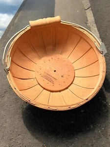 Nueva cesta de manzana Glouchester ME hecha a mano The Harvester Basket Company de colección - Imagen 1 de 6