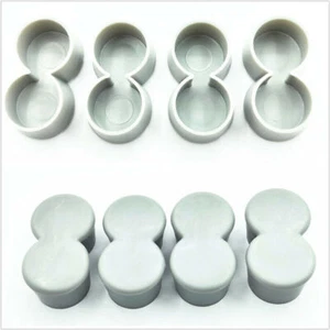 4 Pcs /Set Double 1" Chair Table Leg Cap For Kitchen Table - Picture 1 of 5