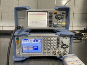 Rohde & Schwarz Signalgenerator SMC 100A  9kHz-1,1GHz 6Mon Garantie - Afbeelding 1 van 19