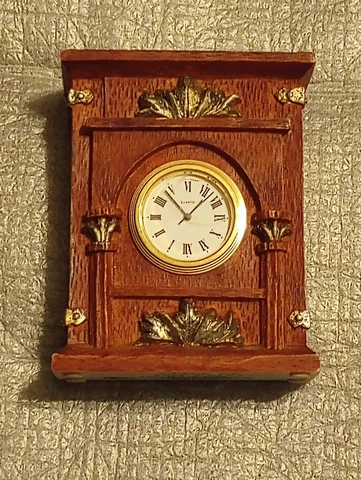 Vintage "Spice Of The Isles" Standing Wood Clock Cover