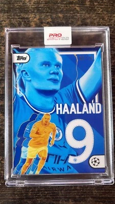 Topps Project22 Erling Haaland Parallel 3/10 Manchester City - Imagen 1 de 2