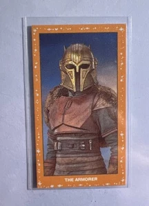 Star Wars Topps 206 T206 Card 2022 Wave 3 Orange Starfield - The Armorer - Picture 1 of 2