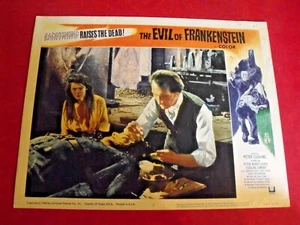 Il male di Frankenstein lobby card stampa 11x14 immagini universali Peter Cushing - Foto 1 di 1