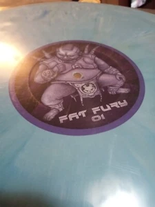 Insane Teknology/Sloogy/Severus/Obsyd - FAT FURY 01 12"Azure Vinyl TRIBE ITALY - Picture 1 of 2