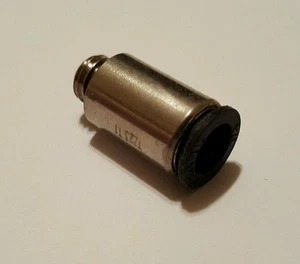 Parker Pneumatic Push Lock Adapter 3181 56 55 Pack of 10 1/4" OD to M7 threads - Picture 1 of 2