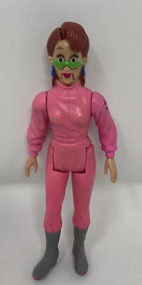 Figura de acción de colección 1987 The Real Ghostbusters Janine Melnitz Fright Feat leer 1 Foto 1 de 4