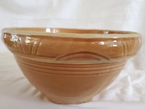 WATT Pottery Loop Design # 8 Nesting Mixing Bowl Pumpkin Terra Cotta Color 8.5" - Picture 1 of 13