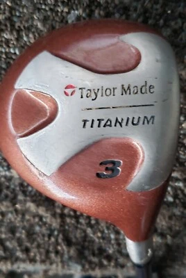 43.5 IN TAYLORMADE TITANIUM 3 FAIRWAY WOOD S90+ BUBBLE PERFECT COND 1224 - Image 1 of 4