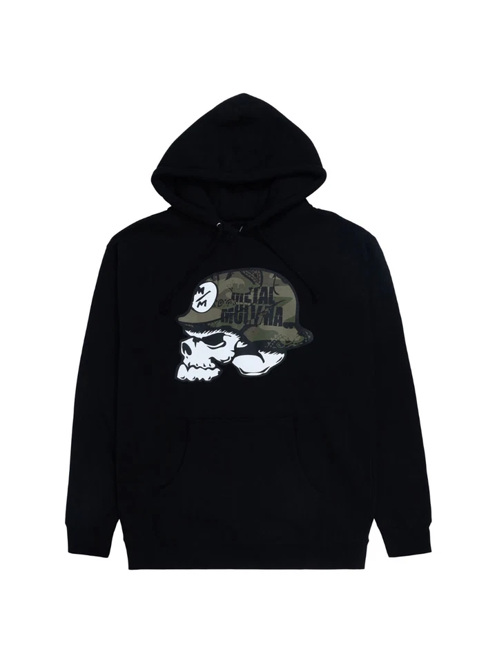 Metal Mulisha Men's Sky High Heavy Pullover Hoodie Motocross Helmet Skull Logo - Image 1 of 1