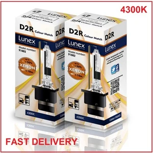 2 x D2R LUNEX XENON HID 4300K LAMPADINE compatibile con 85126 66050 66250 CM - Imagen 1 de 1