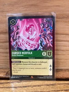 Cursed Merfolk: Ursula's Handiwork Lorcana Into The Inklands Rare - Imagen 1 de 1