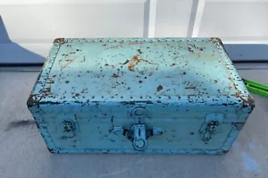 WAHL Trunk CO. Luggage Antique Luggage Late 1800's Early 1900's Antique Chest - Picture 1 of 11