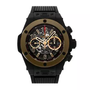 Hublot Big Bang Unico Magic Gold Black Ceramic Auto Watch 45mm 411.CM.1138.RX - Picture 1 of 6