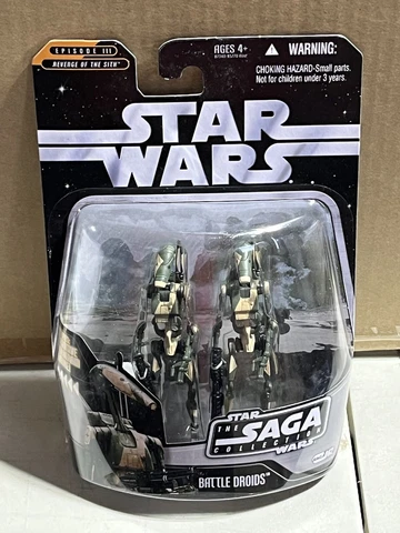 STAR WARS BATTLE DROIDS SAGA COLLECTION # 062 NEW ON SEALED CARD Episode III Cover