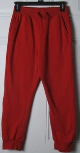 Boys Size 16 Slim Fit Steve's Jeans Red Sweatpants - Picture 1 of 2