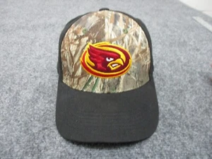 Iowa State Cyclones Baseball Hat Adult Adjustable Black Camo Mens Captivating * - Picture 1 of 9