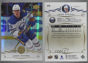 2018-19 Upper Deck Speckled Rainbow Foil Jack Eichel #25