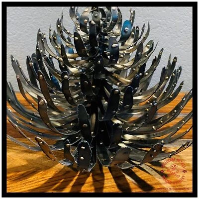 Death Bloom Evolution Sculpture by Succulent Metals Welded Artistry - Image 1 of 4